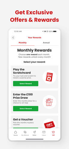 These are the rewards you can choose between or the awards that have been selected for the month